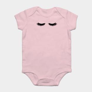 Eyelashes Baby Bodysuit